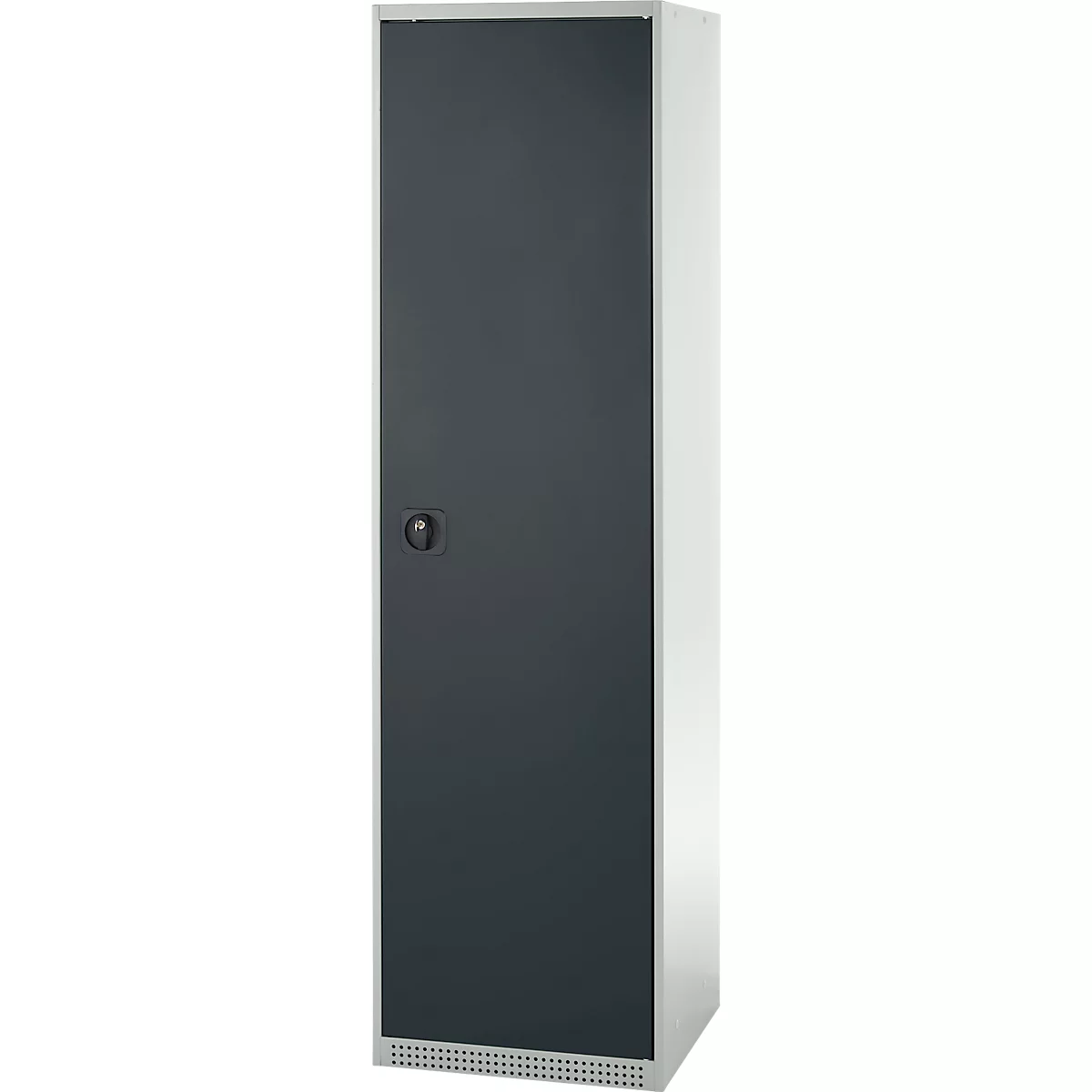 Schäfer Shop Genius materiaalkast FS, 5 OH, afsluitbaar, 2 legborden/6 laden, tot 250 kg, B 545 x D 520 x H 1950 mm, staal, lichtgrijs/antracietgrijs