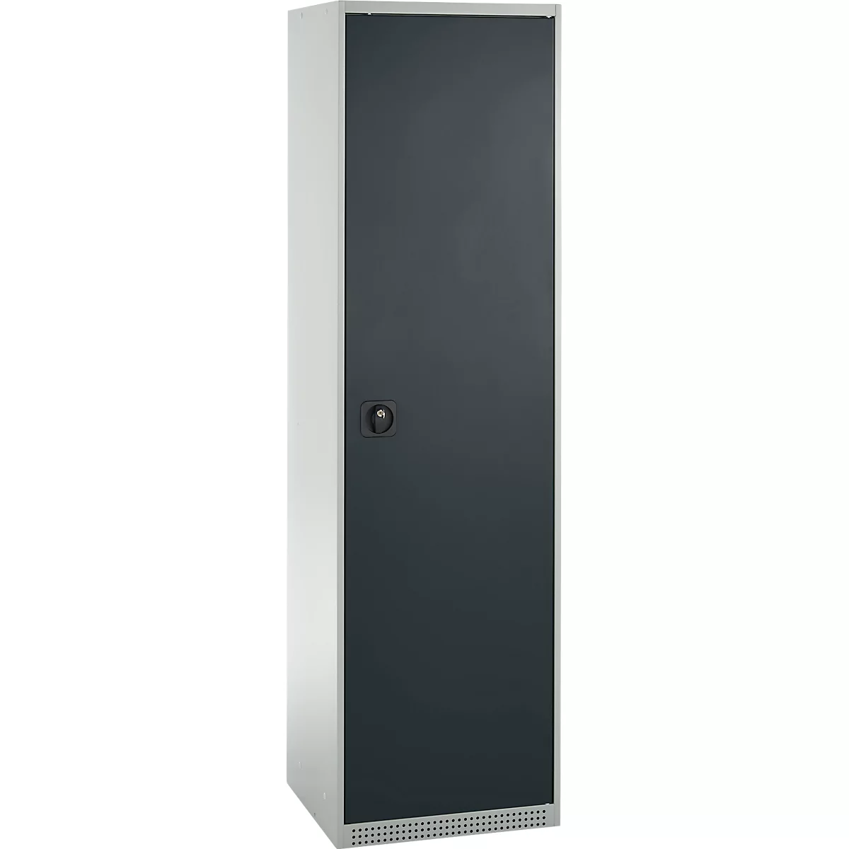 Schäfer Shop Genius materiaalkast FS, 5 OH, afsluitbaar, 2 legborden/6 laden, tot 250 kg, B 545 x D 520 x H 1950 mm, staal, lichtgrijs/antracietgrijs