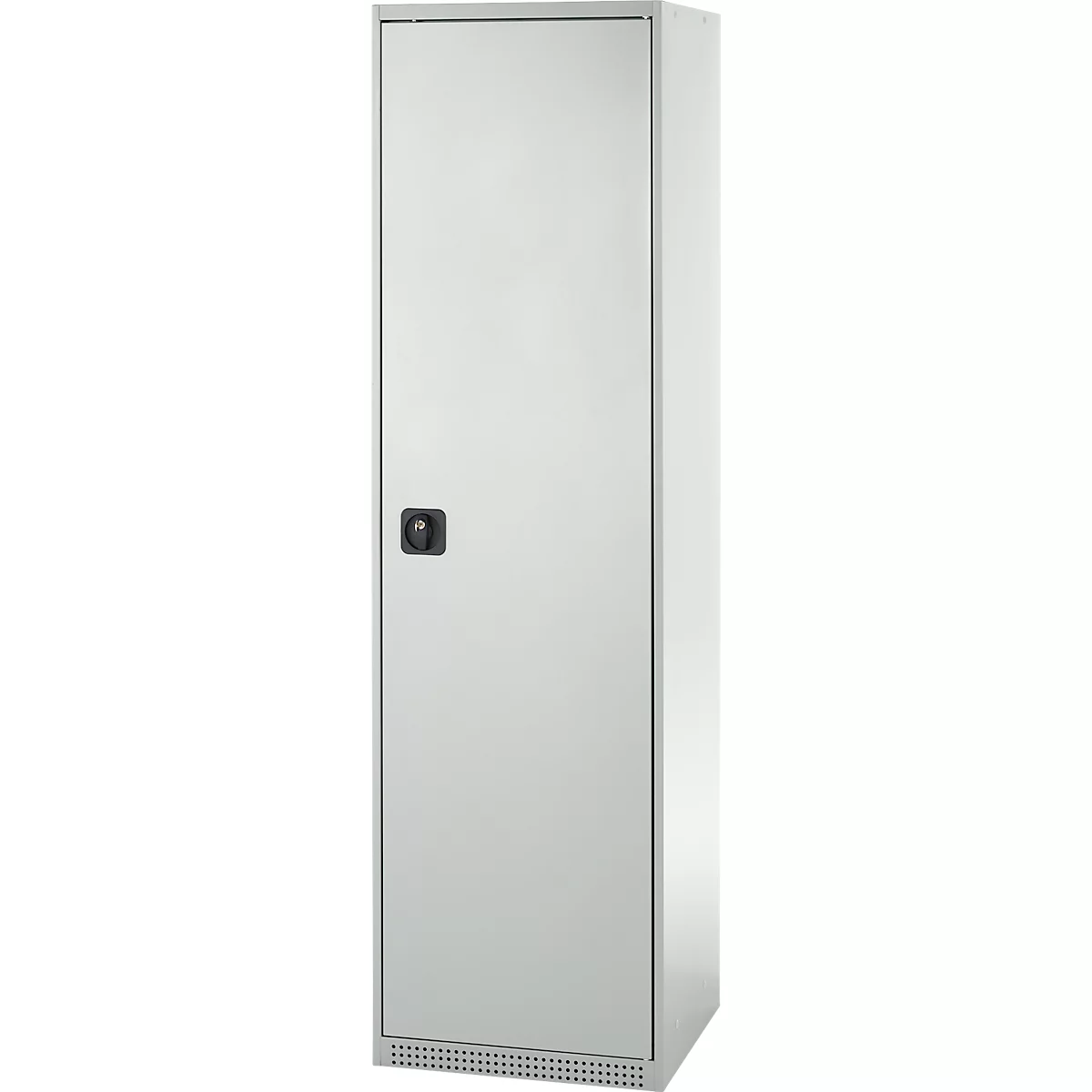Schäfer Shop Genius materiaalkast FS, 5 OH, afsluitbaar, 2 legborden/6 laden, tot 250 kg, B 545 x D 520 x H 1950 mm, staal, lichtgrijs/lichtgrijs