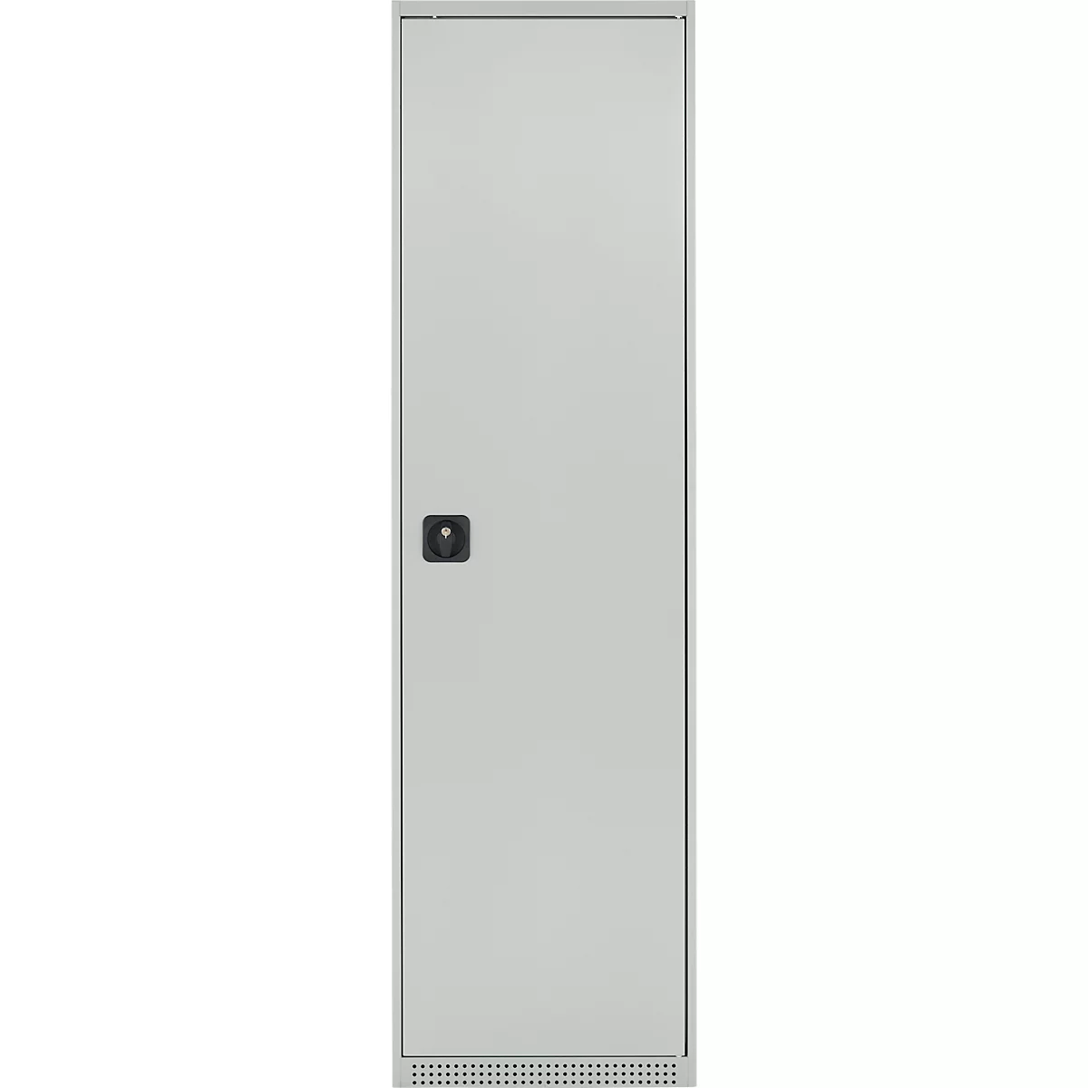 Schäfer Shop Genius materiaalkast FS, 5 OH, afsluitbaar, 2 legborden/6 laden, tot 250 kg, B 545 x D 520 x H 1950 mm, staal, lichtgrijs/lichtgrijs