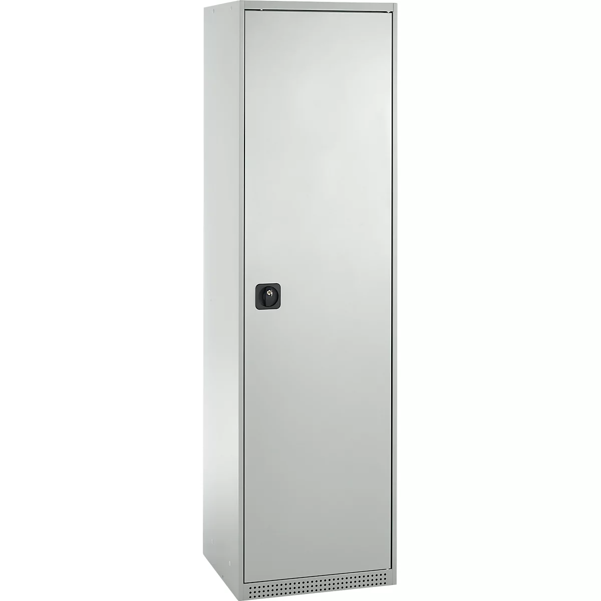 Schäfer Shop Genius materiaalkast FS, 5 OH, afsluitbaar, 2 legborden/6 laden, tot 250 kg, B 545 x D 520 x H 1950 mm, staal, lichtgrijs/lichtgrijs