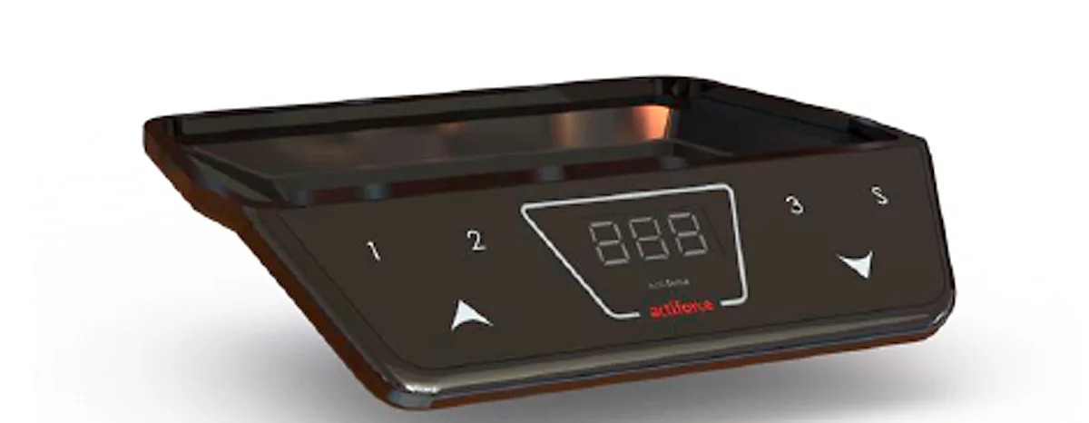 Schäfer Shop Genius Memory Master Ergo-T 2.0, para escritorios de altura regulable eléctricamente, negro