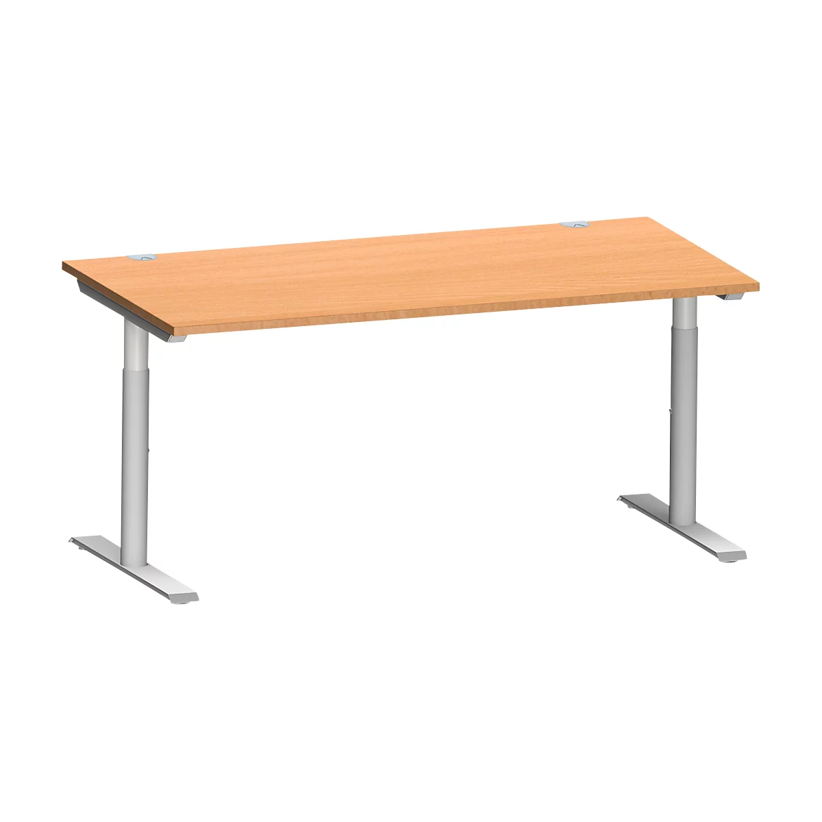 Schäfer Shop Genius MODENA FLEX bureau, 1600 x 800 mm, beuk