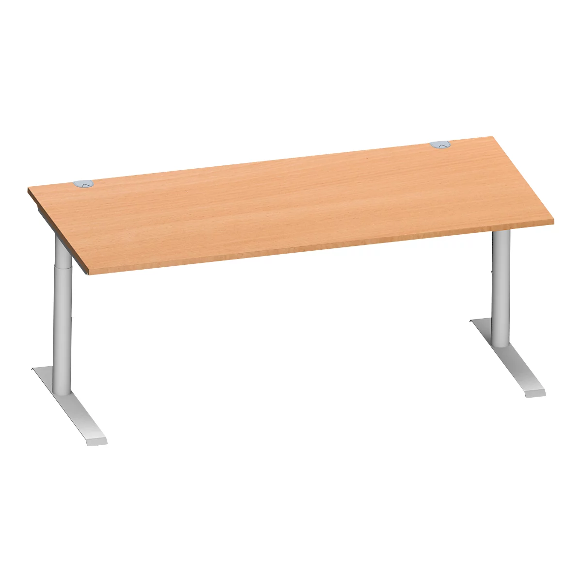 Schäfer Shop Genius MODENA FLEX bureau, 1800 x 800 mm, beuk