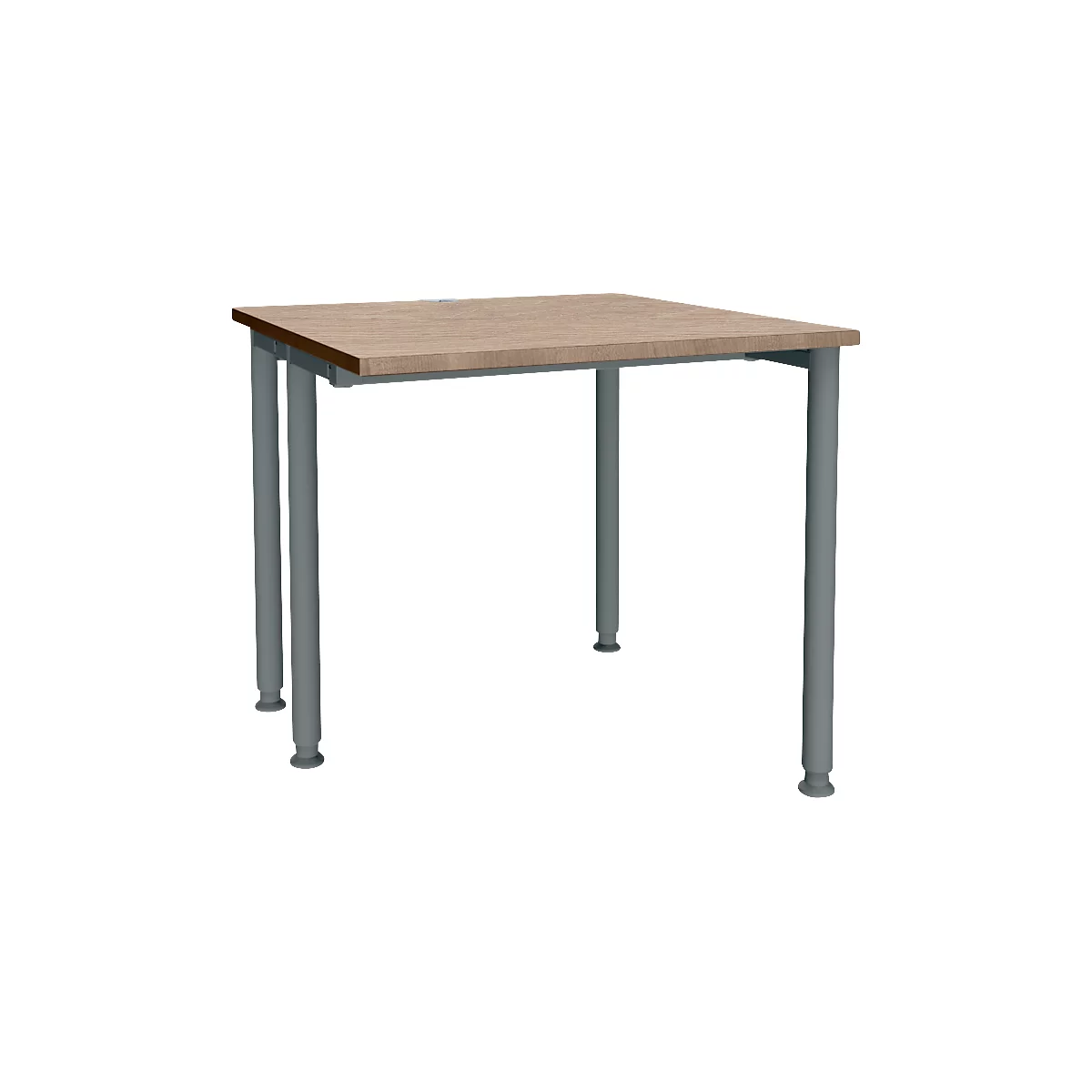 Schäfer Shop Genius MODENA FLEX bureau, breedte 800 mm, aan één zijde ingekort, eiken/antraciet
