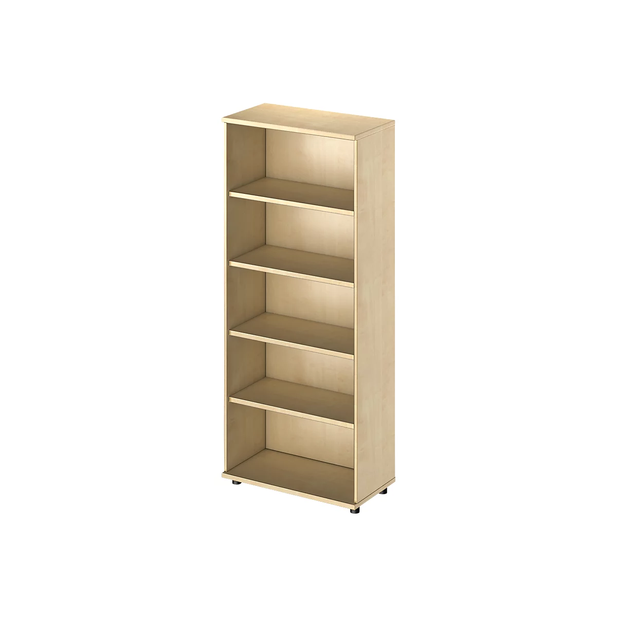 Schäfer Shop Genius open kast TETRIS WOOD, 5 OH, hoogte incl. glijders, B 800 mm, ahorn decor 