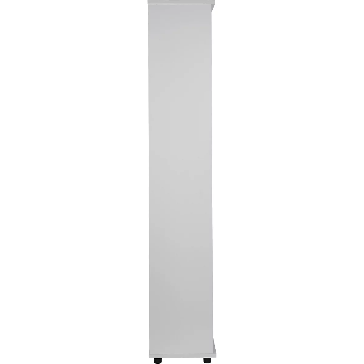 Schäfer Shop Genius open kast TETRIS WOOD, 6 OH, hoogte incl. glijders, B 400 mm, lichtgrijs