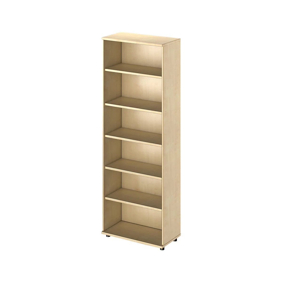 Schäfer Shop Genius open kast TETRIS WOOD, 6 OH, hoogte incl. glijders, B 800 mm, ahorn decor