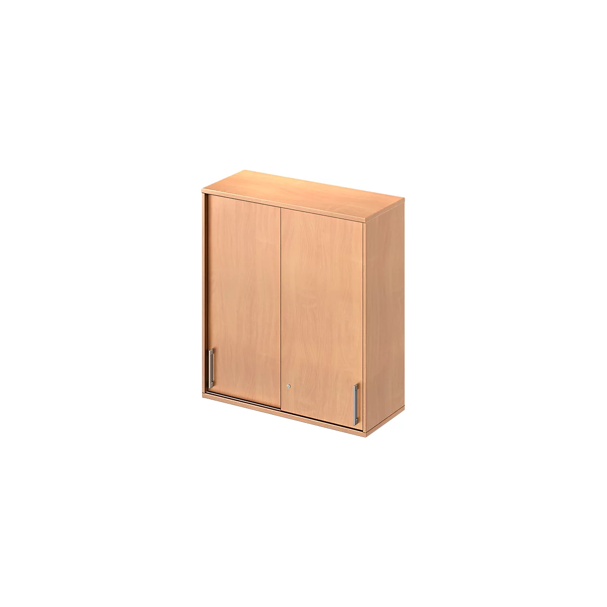 Schäfer Shop Genius Opzetkast met schuifdeuren TETRIS WOOD, 3 ordnerhoogten, B 1000 mm, beukenpatroon