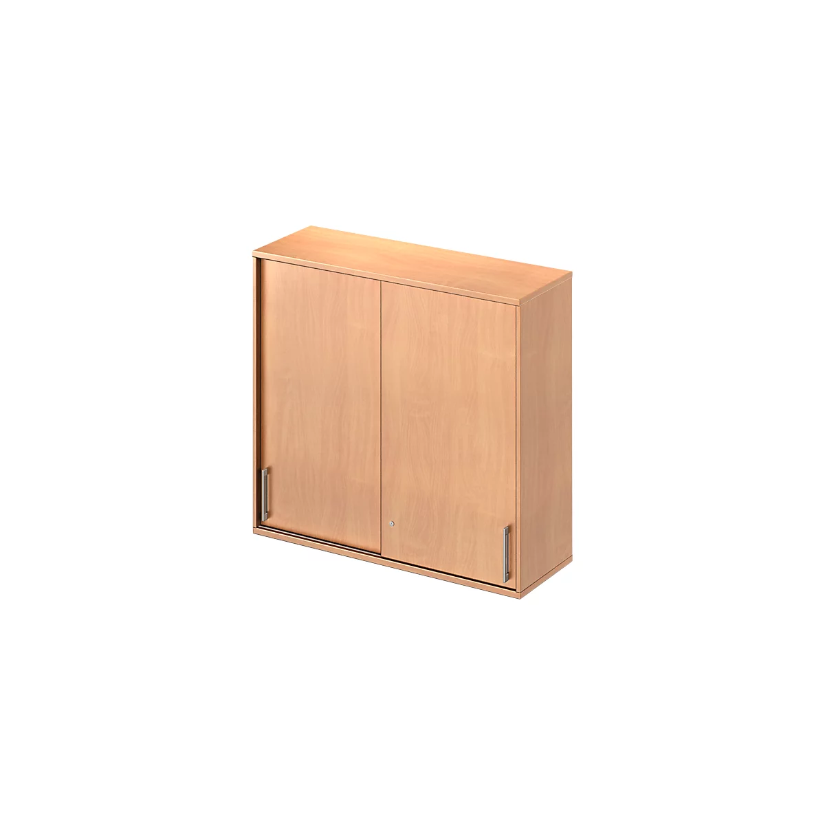 Schäfer Shop Genius Opzetkast met schuifdeuren TETRIS WOOD, 3 ordnerhoogten, B 1200 mm, beukenpatroon