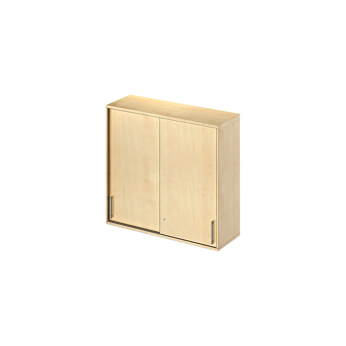 Schäfer Shop Genius Opzetkast met schuifdeuren TETRIS WOOD, 3 ordnerhoogten, B 1200 mm, esdoornpatroon