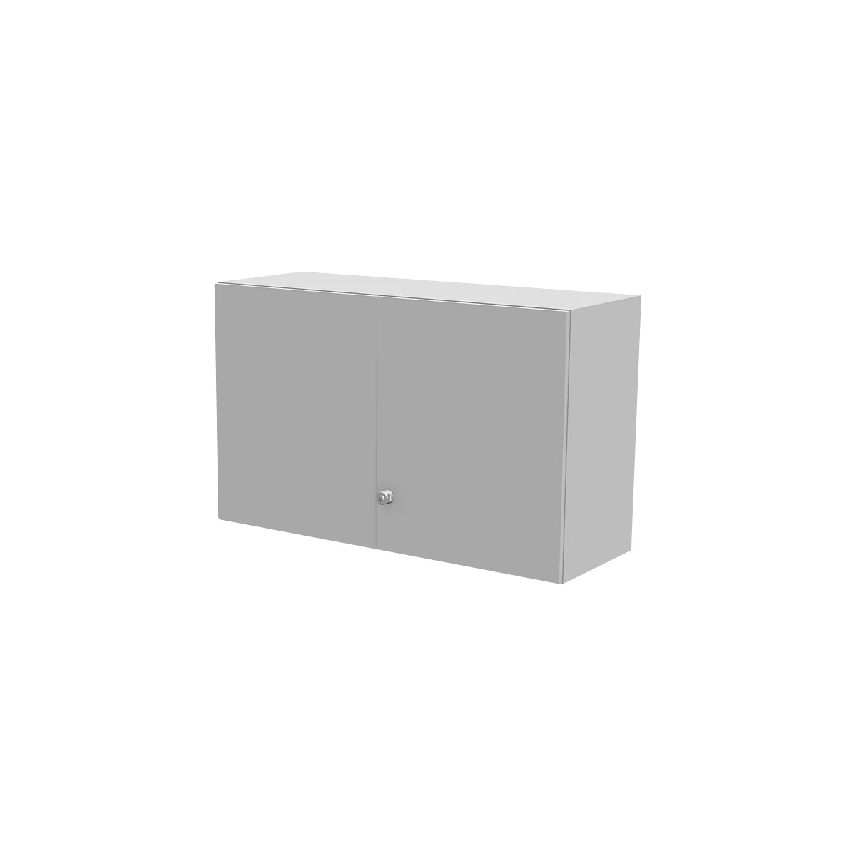 Schäfer Shop Genius Opzetkast TETRIS WALL, 2 ordnerhoogten, deuraanslag rechts, B 1200 x D 440 x H 740 mm,