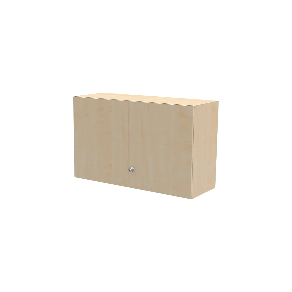 Schäfer Shop Genius Opzetkast TETRIS WALL, 2 ordnerhoogten, deuraanslag rechts, B 1200 x D 440 x H 740 mm, esdoornpatroon
