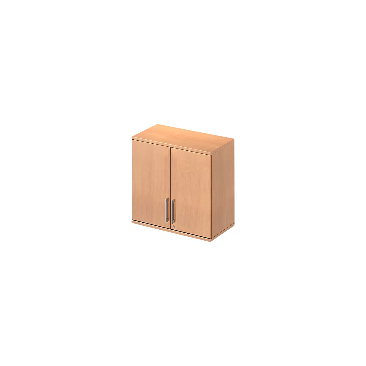 Schäfer Shop Genius Opzetkast TETRIS WOOD, 2 ordnerhoogten, B 800 mm, afsluitbaar, beukenpatroon