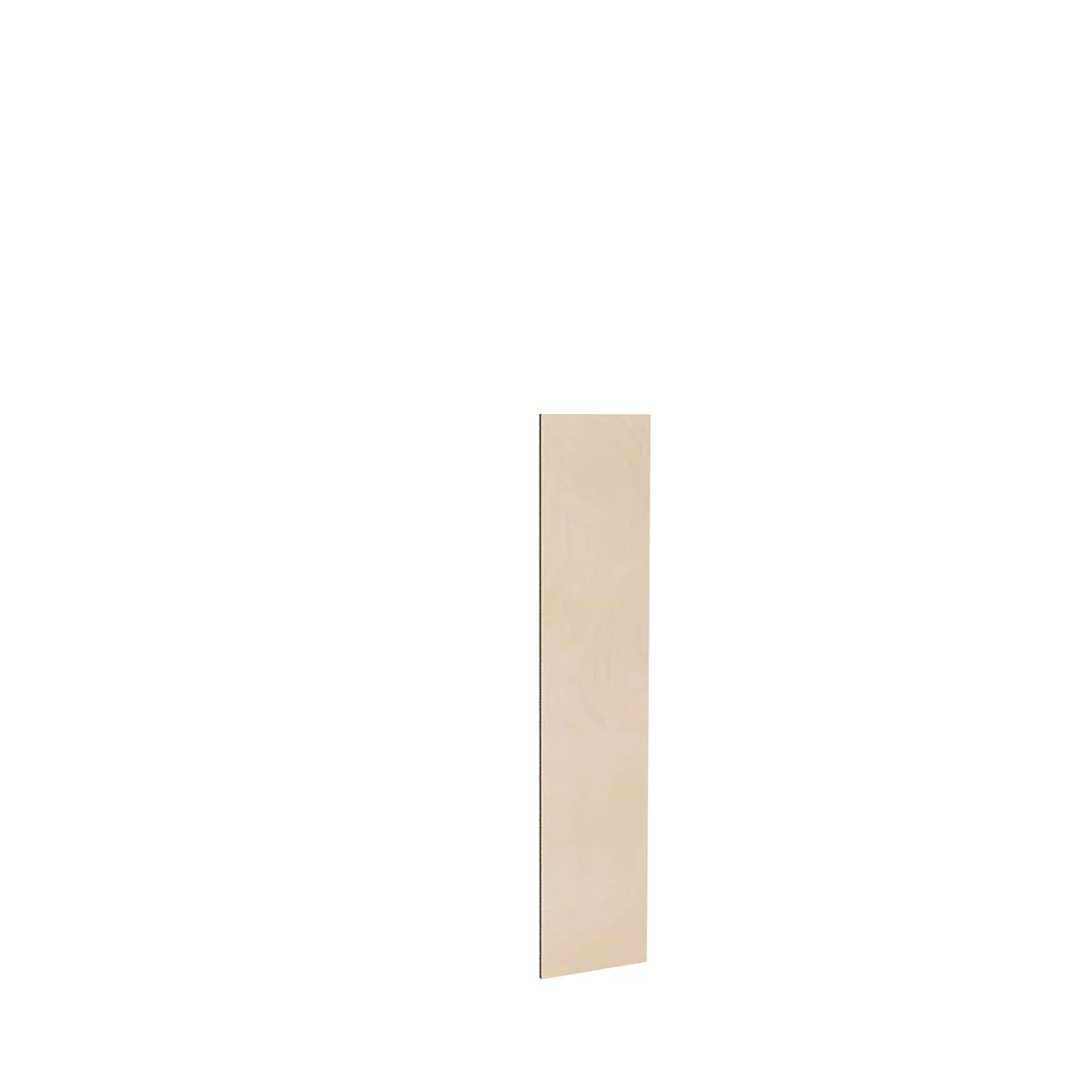 Schäfer Shop Genius Panneau latéral TETRIS SOLID, pour structure en métal, H 2073 mm, pour armoires à 5 HC, 19 mm d'épaisseur, coloris érable