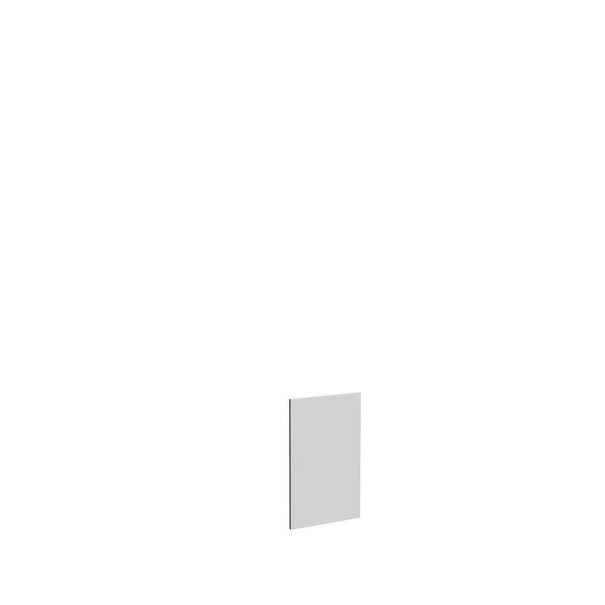 Schäfer Shop Genius Panneau latéral TETRIS SOLID, pour structure en métal, pour armoires à 2 HC, 19 mm d'épaisseur, gris clair