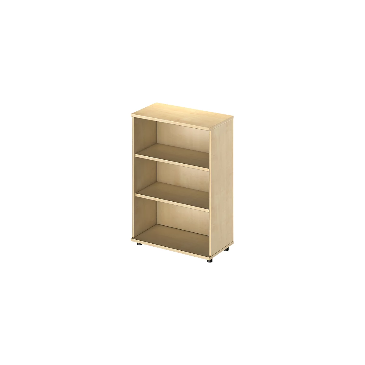 Schäfer Shop Genius Regal TETRIS WOOD, 3 OH, Höhe inkl. Gleiter, B 800 mm, Ahorn-Dekor