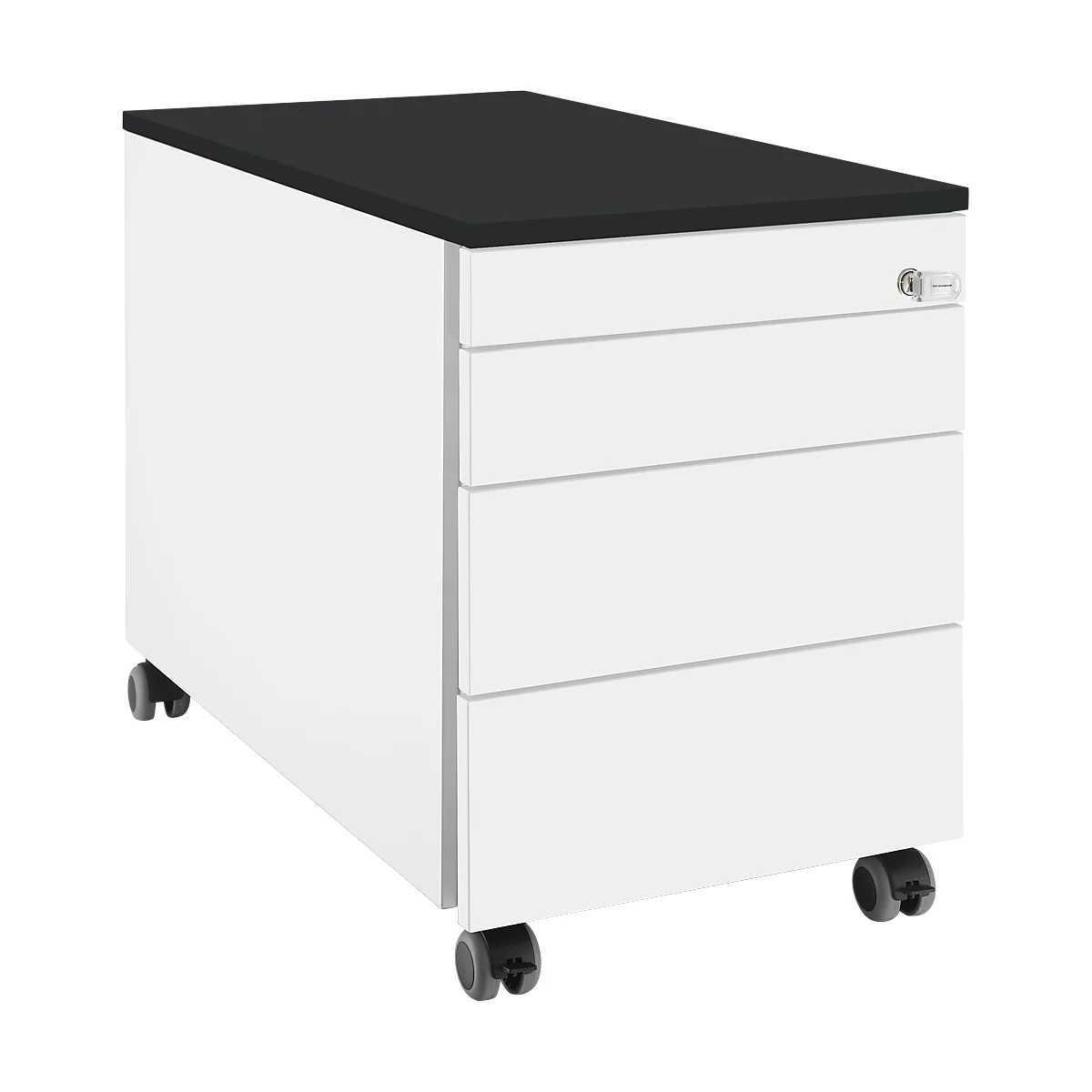 Schäfer Shop Genius Rollcontainer 1233, weiß/graphit 
