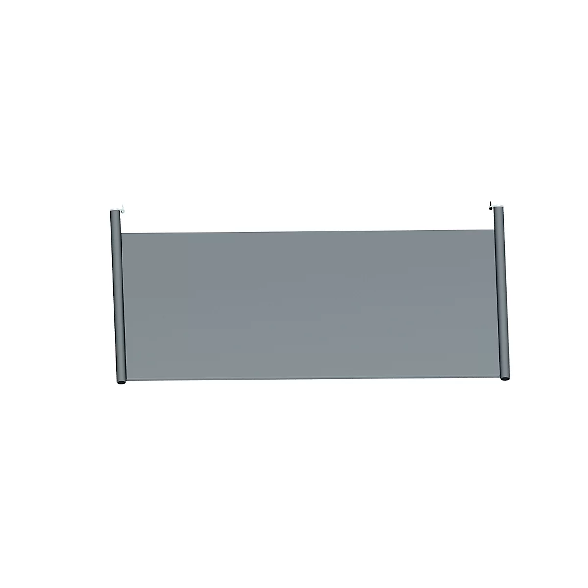 Schäfer Shop Genius Rückseitenblende, für Schreibtisch B 1200 mm, H 466 mm, anthrazit