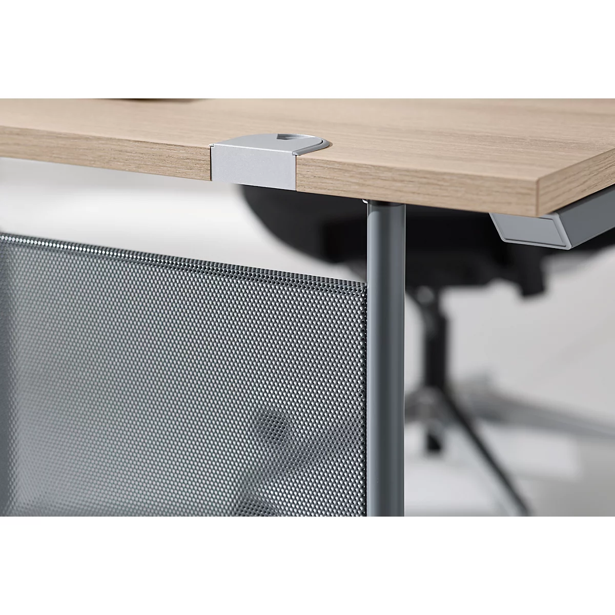 Schäfer Shop Genius Rückseitenblende, für Schreibtisch B 1600 mm, H 466 mm, anthrazit