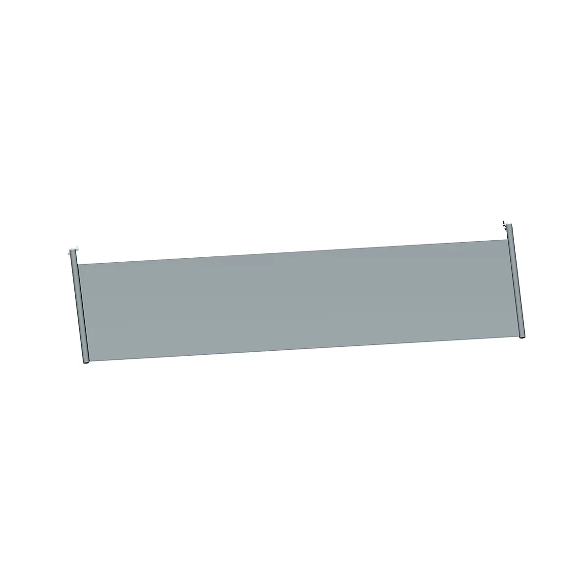 Schäfer Shop Genius Rückseitenblende, für Schreibtisch B 2000 mm, H 466 mm, anthrazit