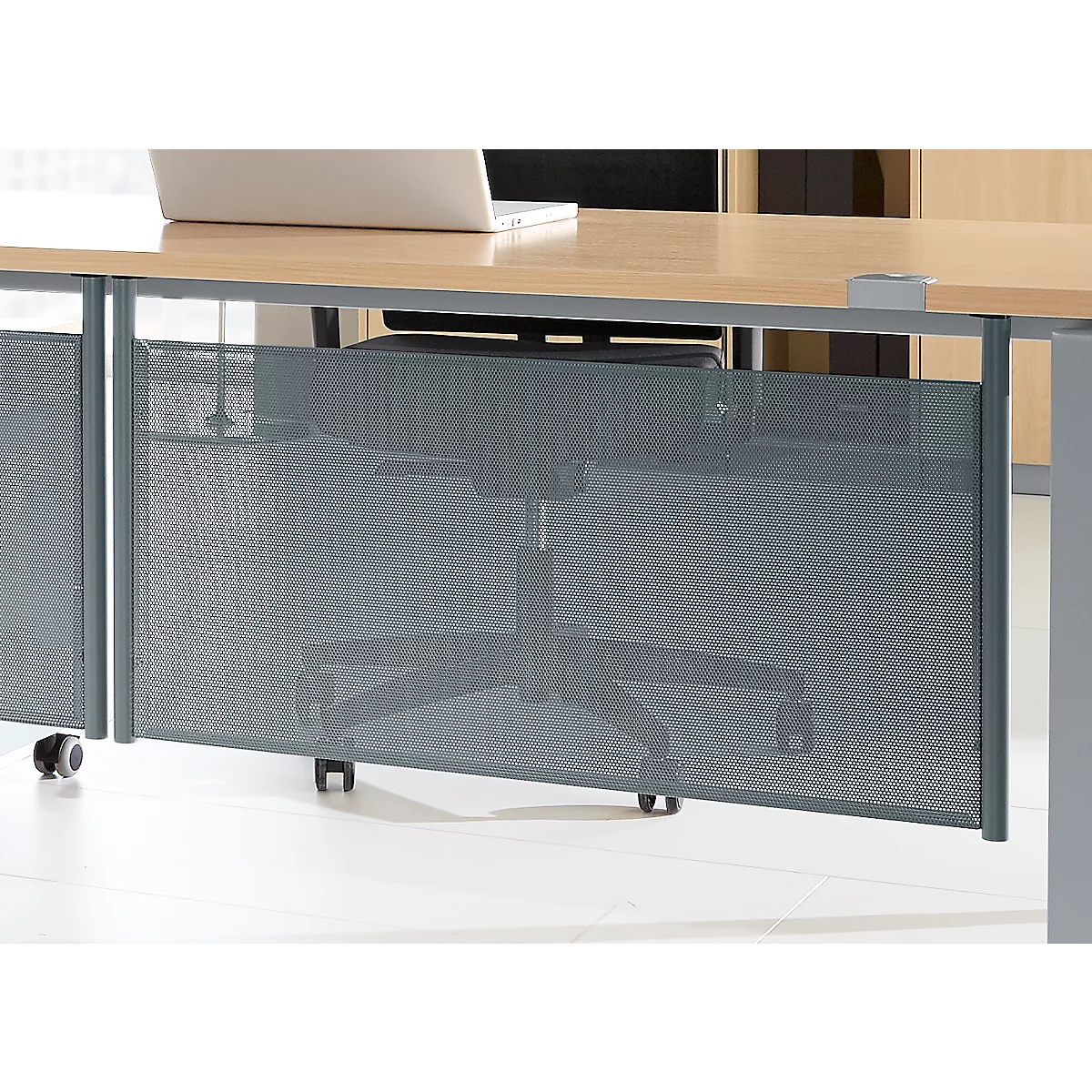 Schäfer Shop Genius Rückseitenblende, für Schreibtisch B 800 mm, H 466 mm, anthrazit