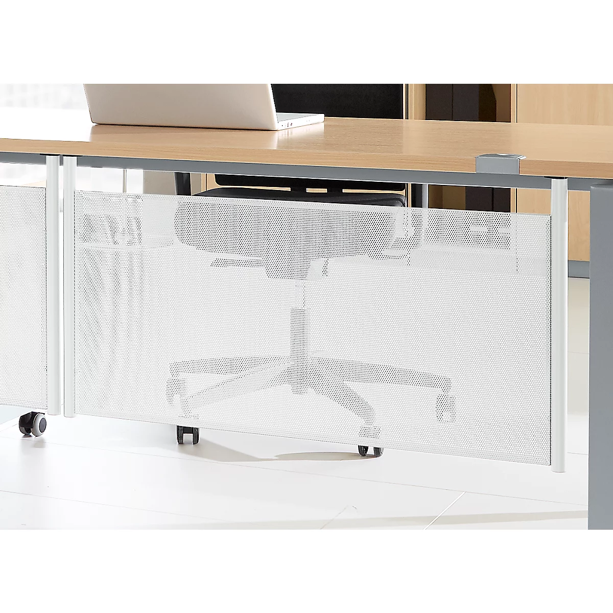 Schäfer Shop Genius Rückseitenblende, für Schreibtisch B 800 mm, H 466 mm, weiß