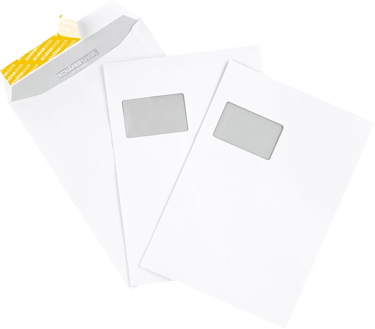 Enveloppes - Blanc ~240 x 240 mm, 100 g/qm Offset, Sans fenêtre