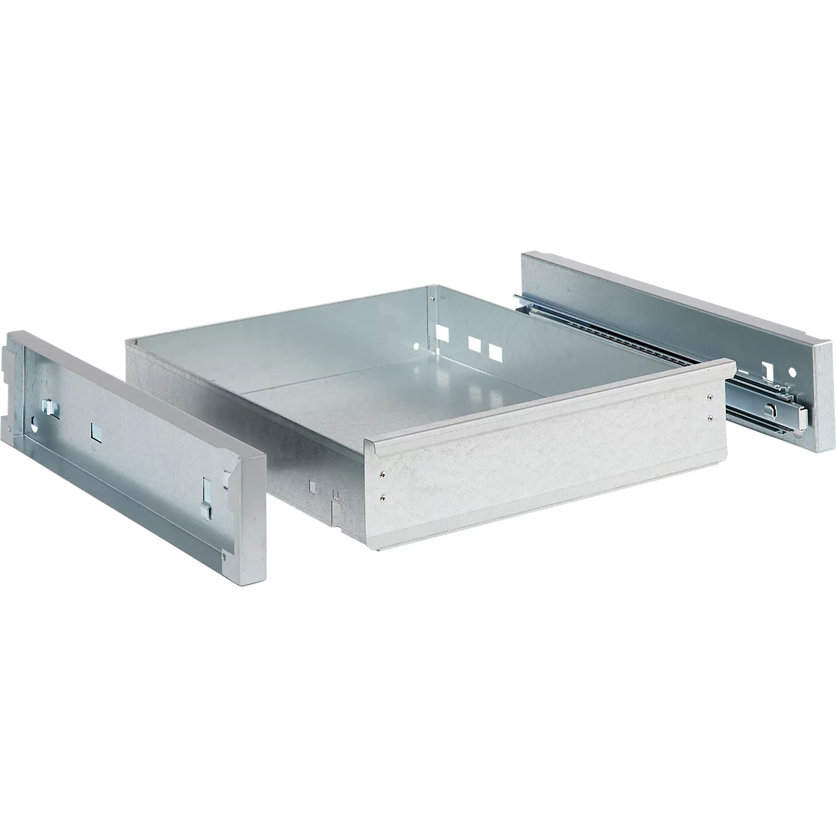 Schäfer Shop Genius Schubladenblock EcoSchub für FS Putzmittel- und Materialschränke, 1 Schublade, B 445 x T 490 x H 100 mm