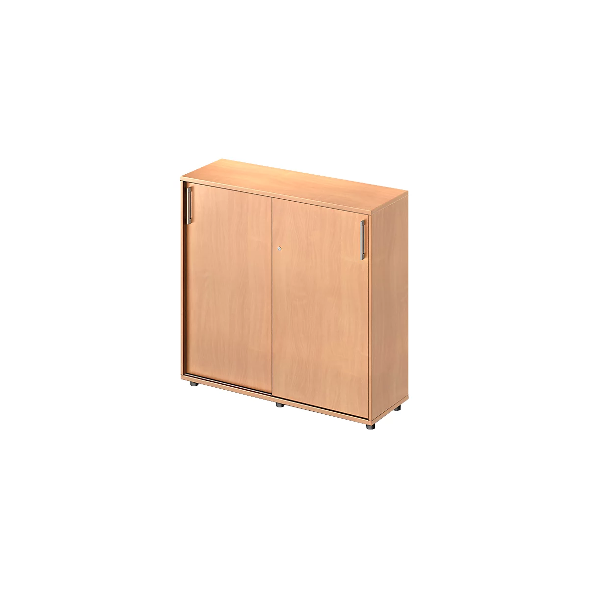 Schäfer Shop Genius schuifdeurkast TETRIS WOOD, 3 OH, B 1200 mm, hoogte incl. glijders, decor beuken