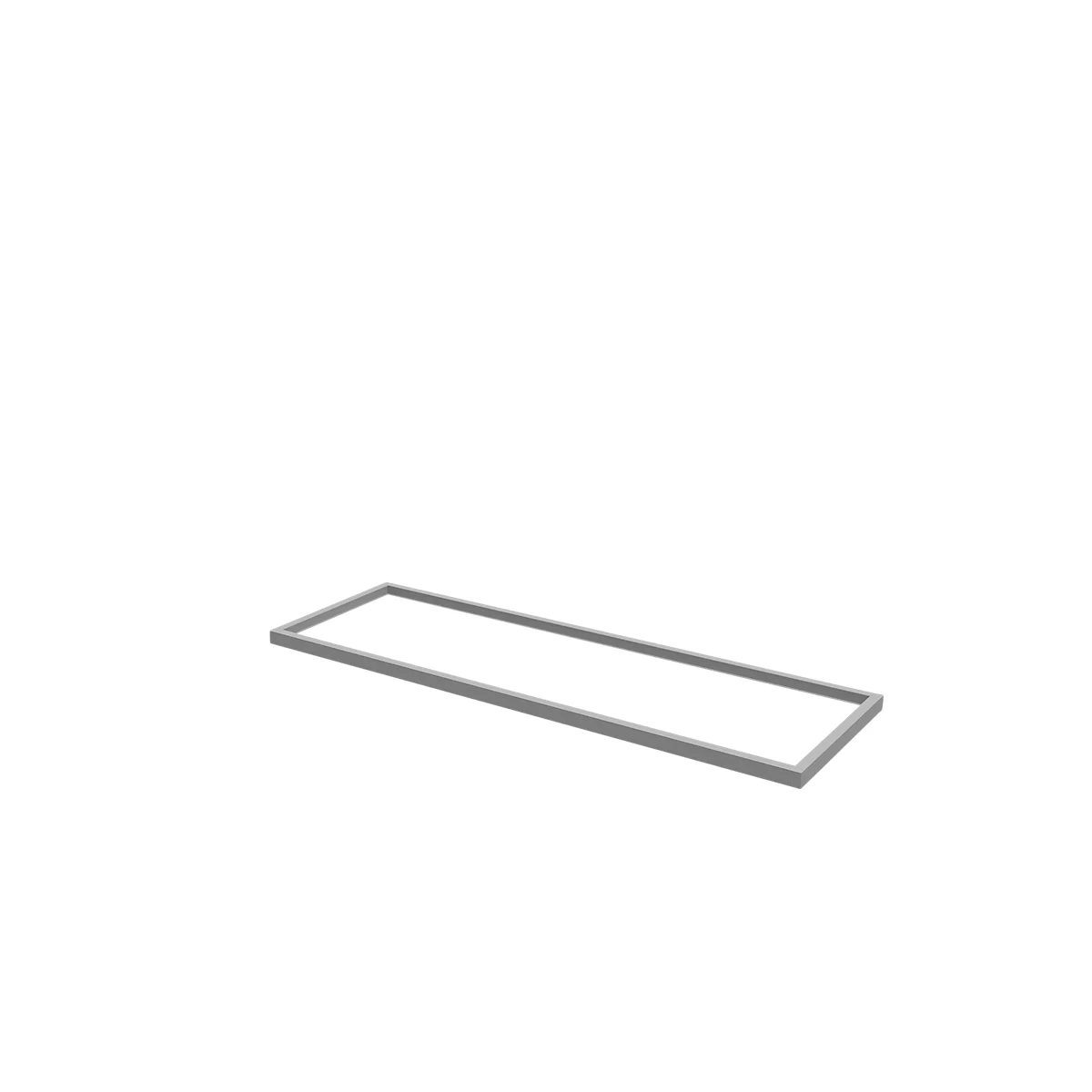 Schäfer Shop Genius Socle en acier TETRIS WALL, l. 1200 x H 30 mm