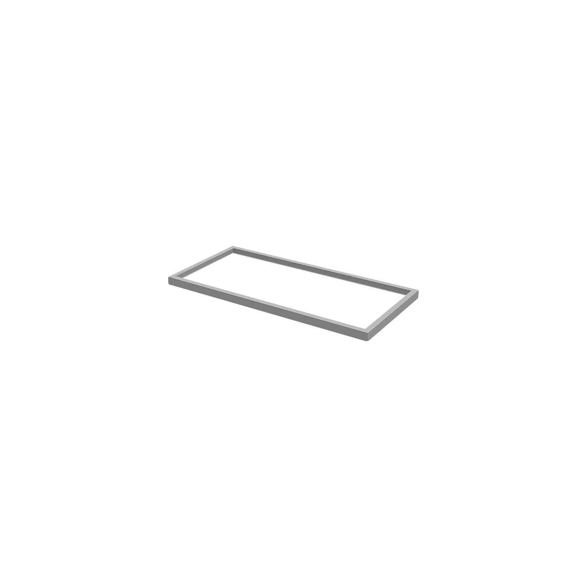 Schäfer Shop Genius Stahlsockel TETRIS WALL, B 800 x H 30 mm
