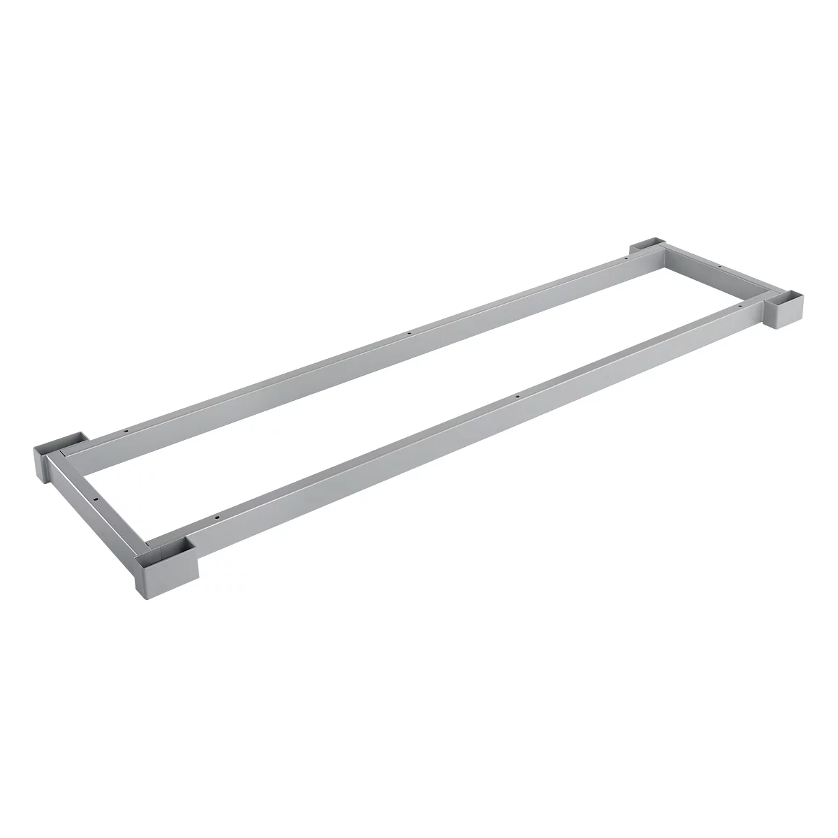 Schäfer Shop Genius Stahlsockel TETRIS WOOD, Zurückgesetzt, für Regale/Schränke B 1200 mm