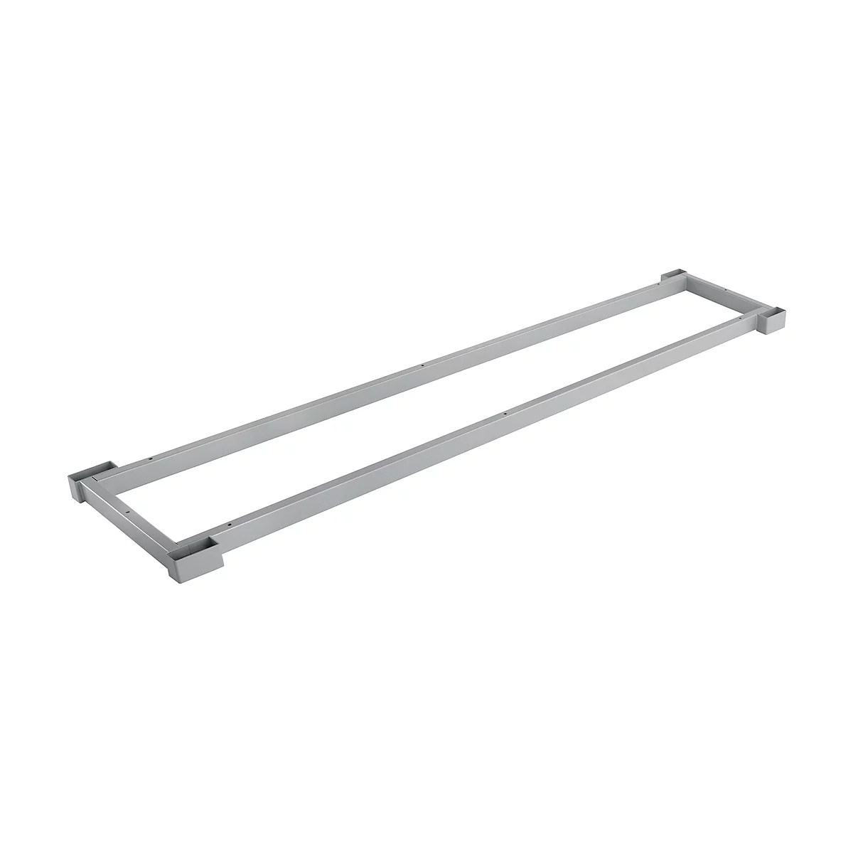 Schäfer Shop Genius Stahlsockel TETRIS WOOD, Zurückgesetzt, für Regale/Schränke B 1600 mm