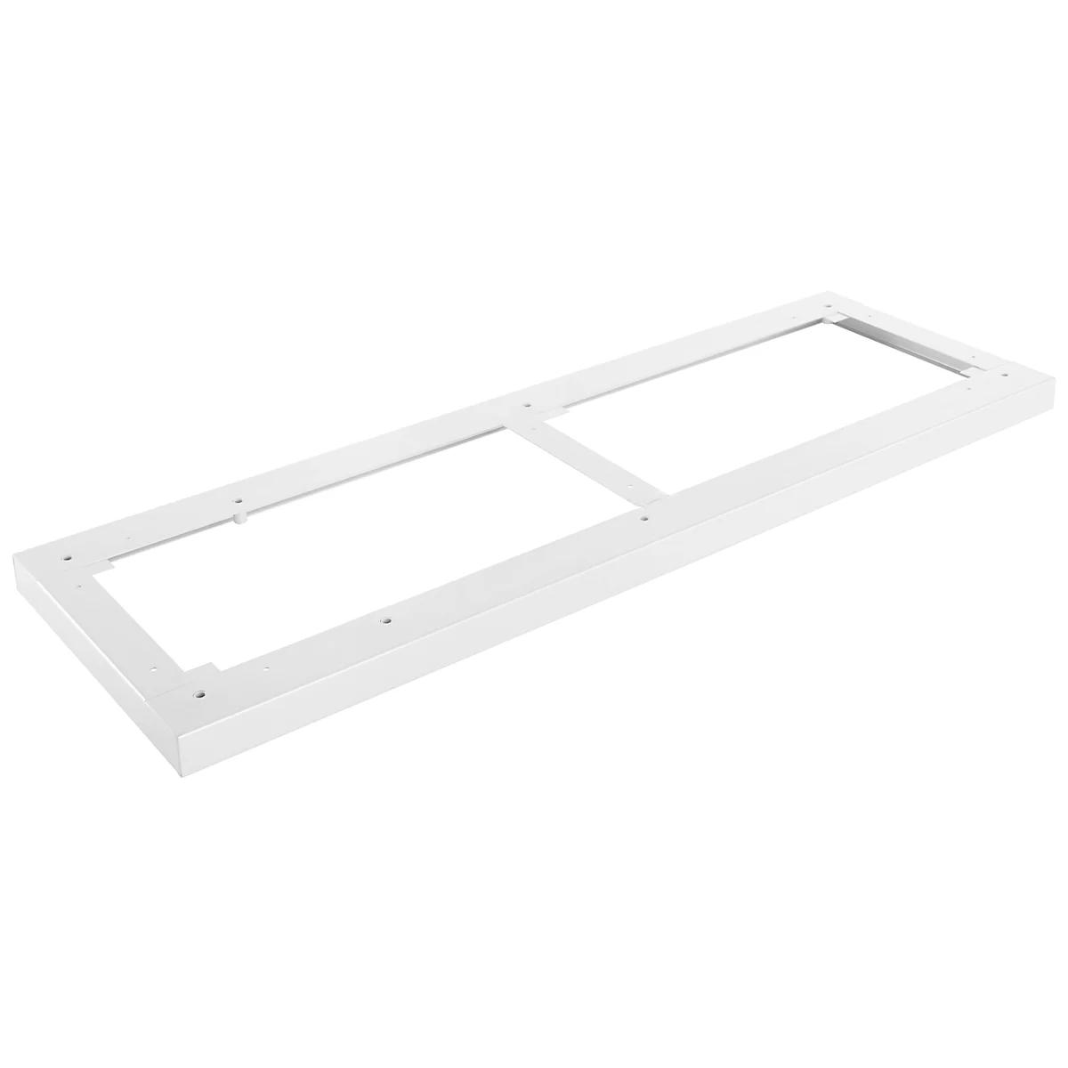 Schäfer Shop Genius stalen sokkel TETRIS WOOD, voor rekken/kasten B 1200 mm, wit