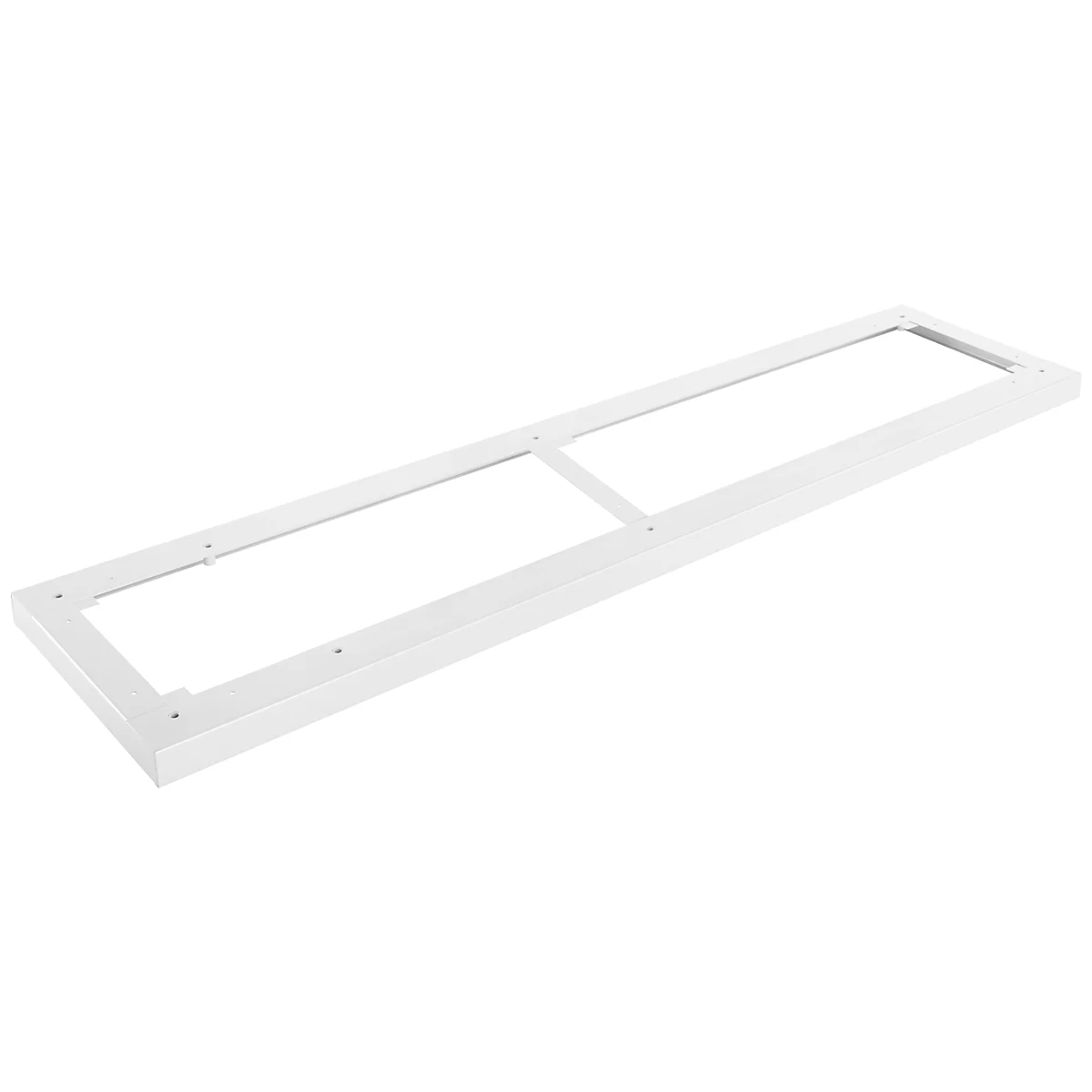 Schäfer Shop Genius stalen sokkel TETRIS WOOD, voor rekken/kasten B 1600 mm, wit