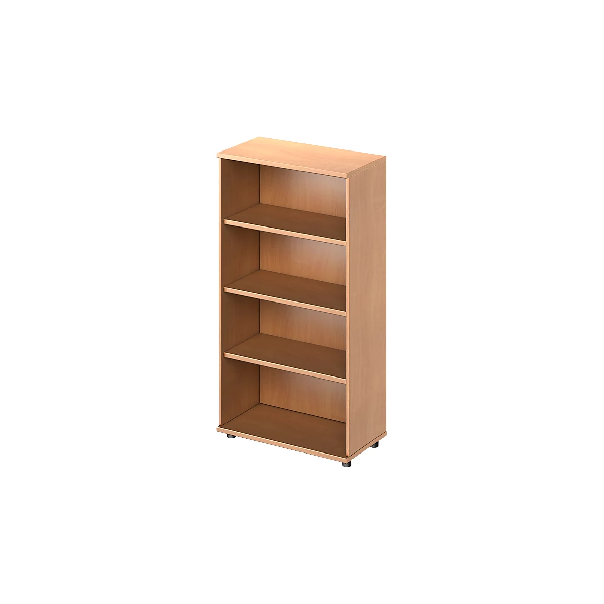 Schäfer Shop Genius TETRIS SOLID boekenkast, spaanplaat, 4 OH, B 800 x D 421 x H 1520 mm, beukendecor 