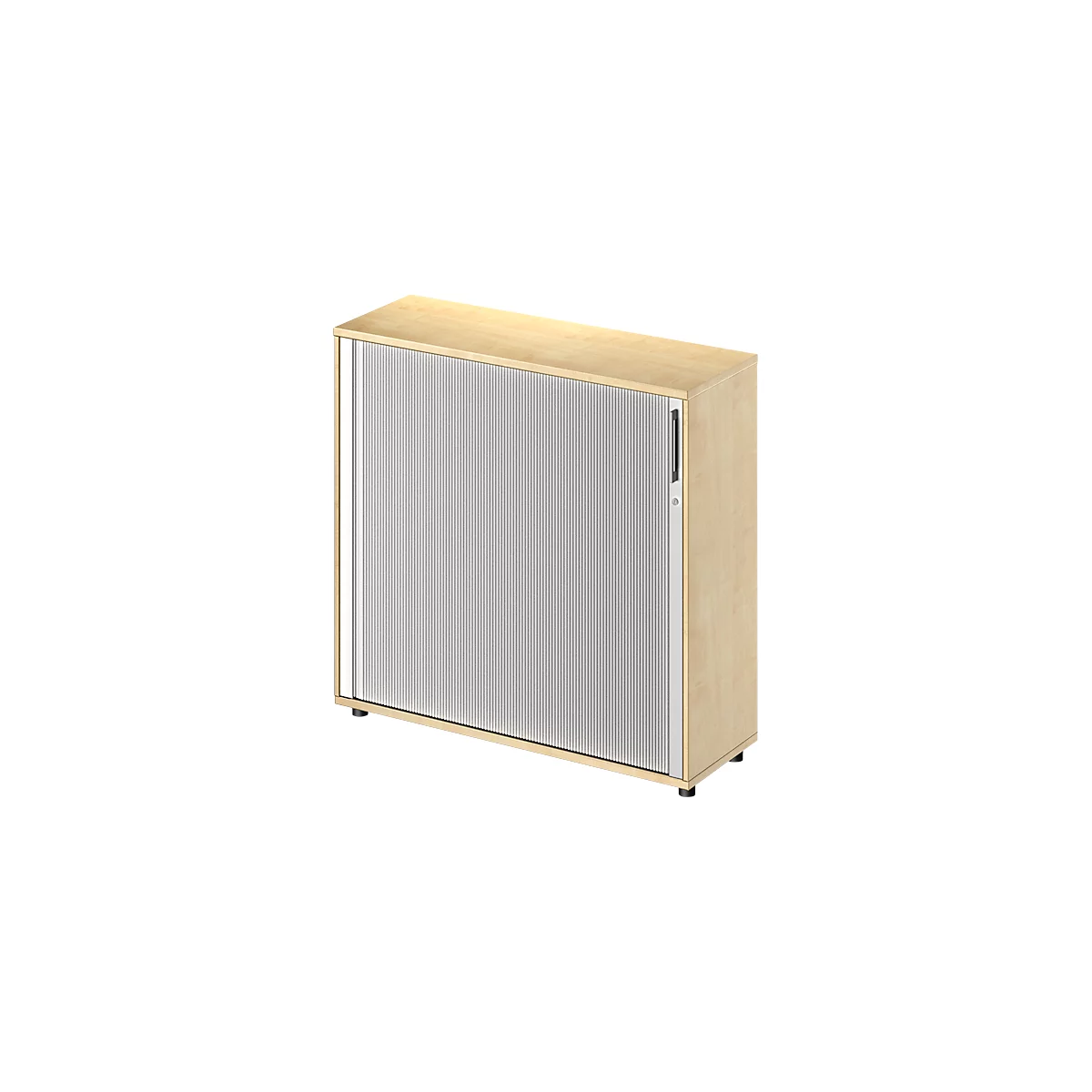 Schäfer Shop Genius TETRIS WOOD rolluikkast, 3 OH, B 1200 mm, hoogte incl. glijders, ahorn decor