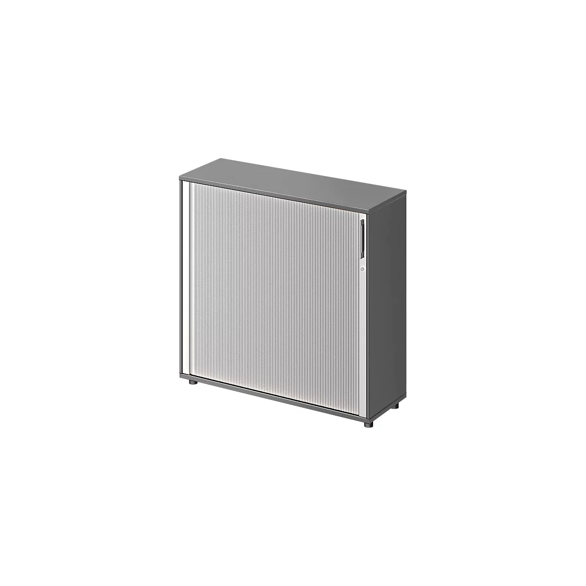 Schäfer Shop Genius TETRIS WOOD rolluikkast, 3 OH, B 1200 mm, hoogte incl. glijders, grafiet