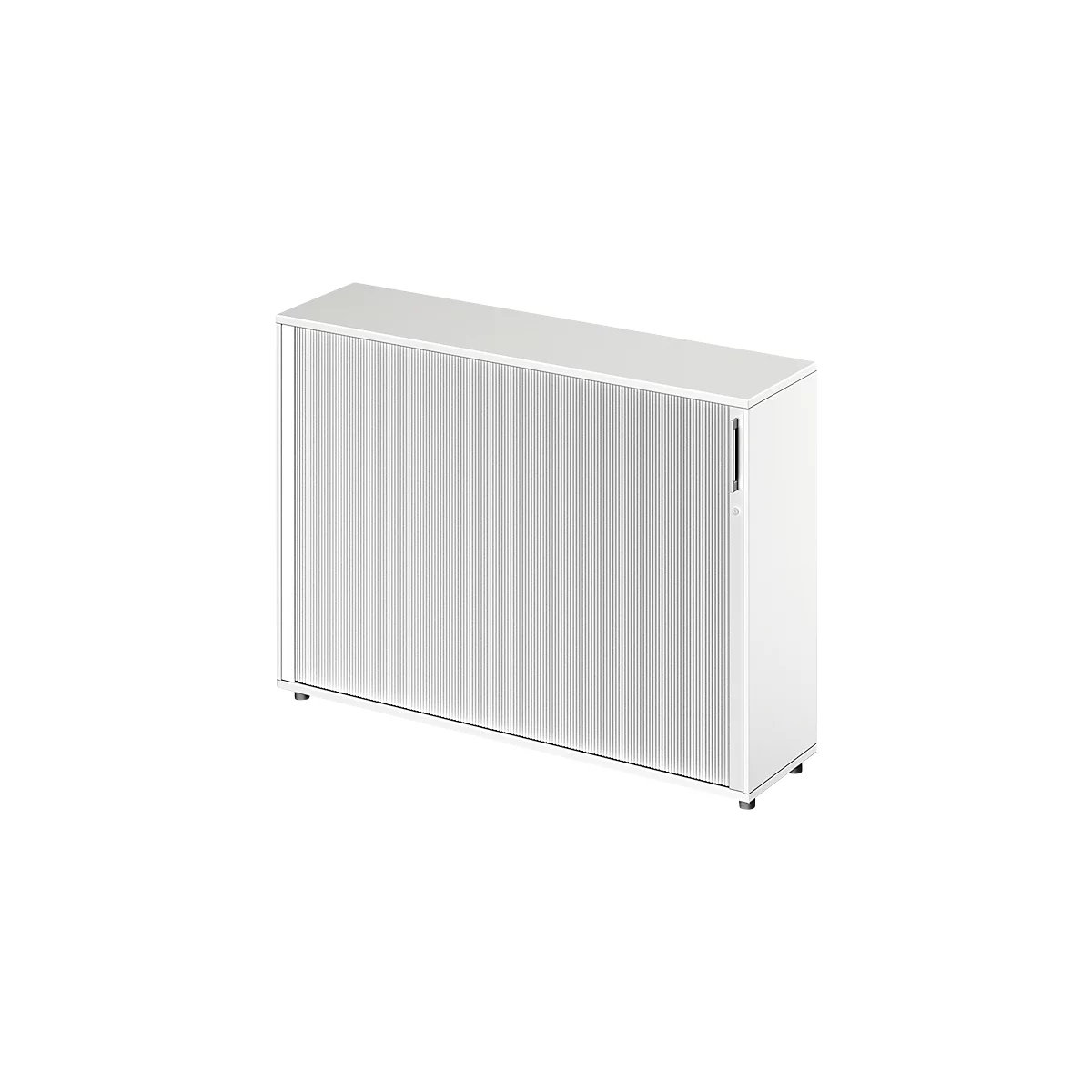 Schäfer Shop Genius TETRIS WOOD rolluikkast, 3 OH, B 1600 mm, hoogte incl. glijders, tussenschot, wit