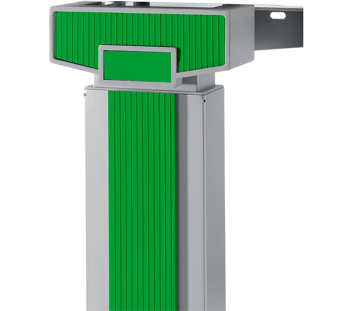 Schäfer Shop Genius Tiras de acento PLANOVA ERGOSTYLE, ajuste de una etapa, 45° + 90°, verde, 9 piezas