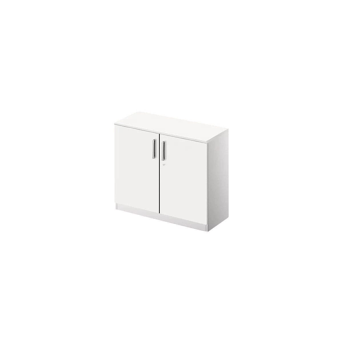 Schäfer Shop Genius Vleugeldeurkast TETRIS SOLID, 2 ordnerhoogten, b 1000 mm, afsluitbaar, met afdekplaat