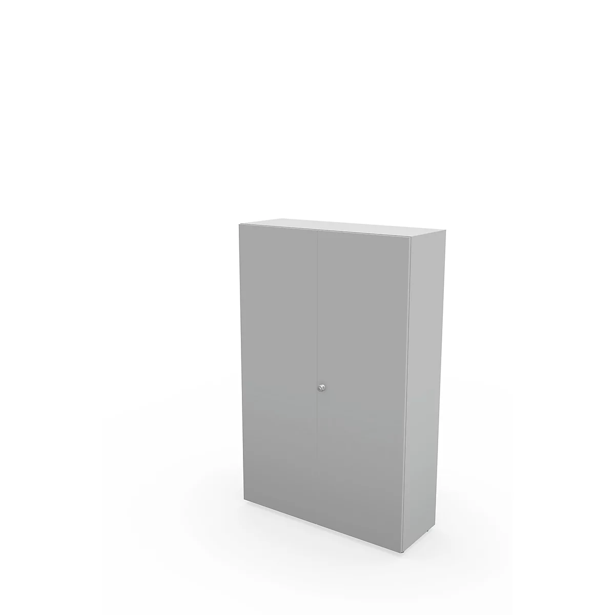 Schäfer Shop Genius Vleugeldeurkast TETRIS WALL, 5 ordnerhoogten, deuraanslag rechts, B 1200 x D 440 x H 1880 mm, lichtgrijs