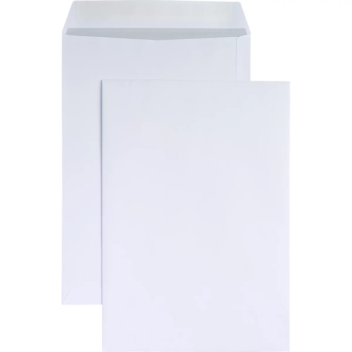 Schäfer Shop Genius Weisse Versandtaschen B4,120 g/m², 250 Stück