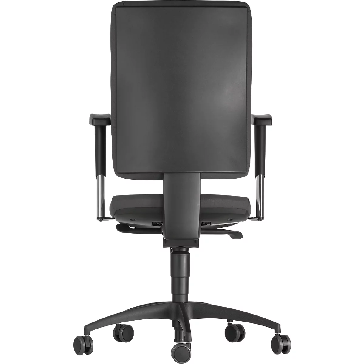 Schäfer Shop Pure Bürostuhl SSI Proline P1, mit Armlehnen, Synchronmechanik, Bandscheibensitz, anthrazit