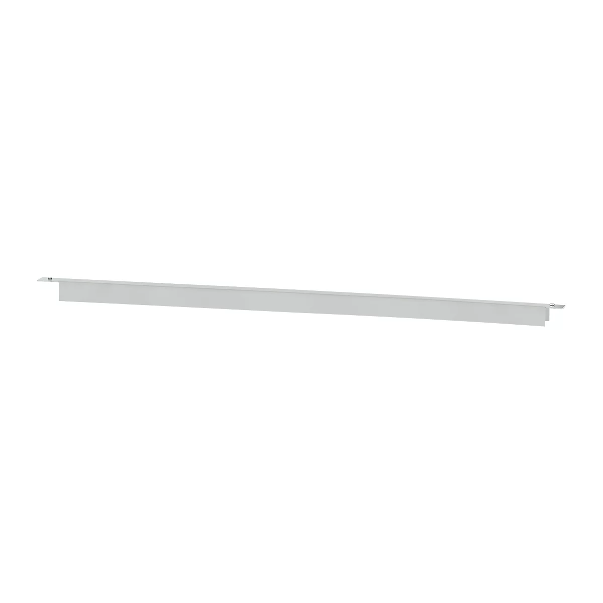 Schäfer Shop Pure Dwarssteun VT15, voor basis- en aanbouwwerkbanken, lichtzilver