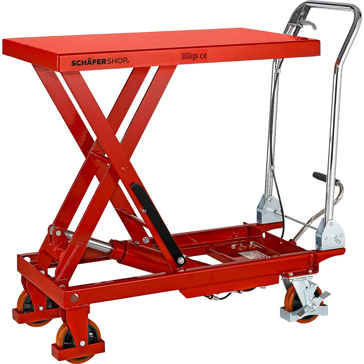 Schäfer Shop Pure Engin de levage à ciseaux , capacité de charge 300 kg