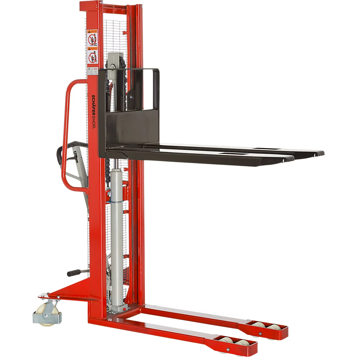 Schäfer Shop Pure hoogheffende truck 1980/1000, rood