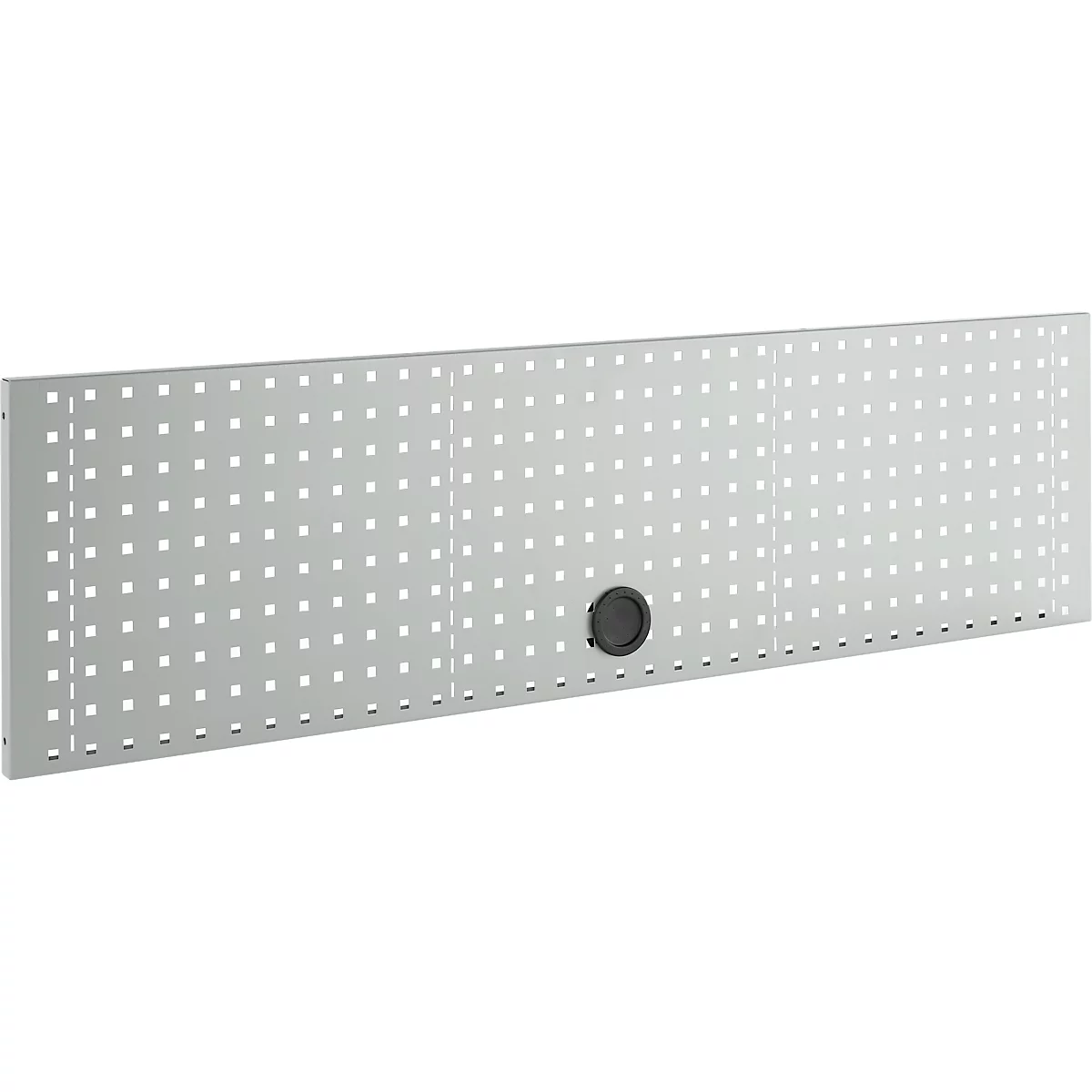 Schäfer Shop Pure Paroi perforée pour montage sur table AST31, jusqu'à 150 kg, L 1500 x H 380 mm, acier, gris clair