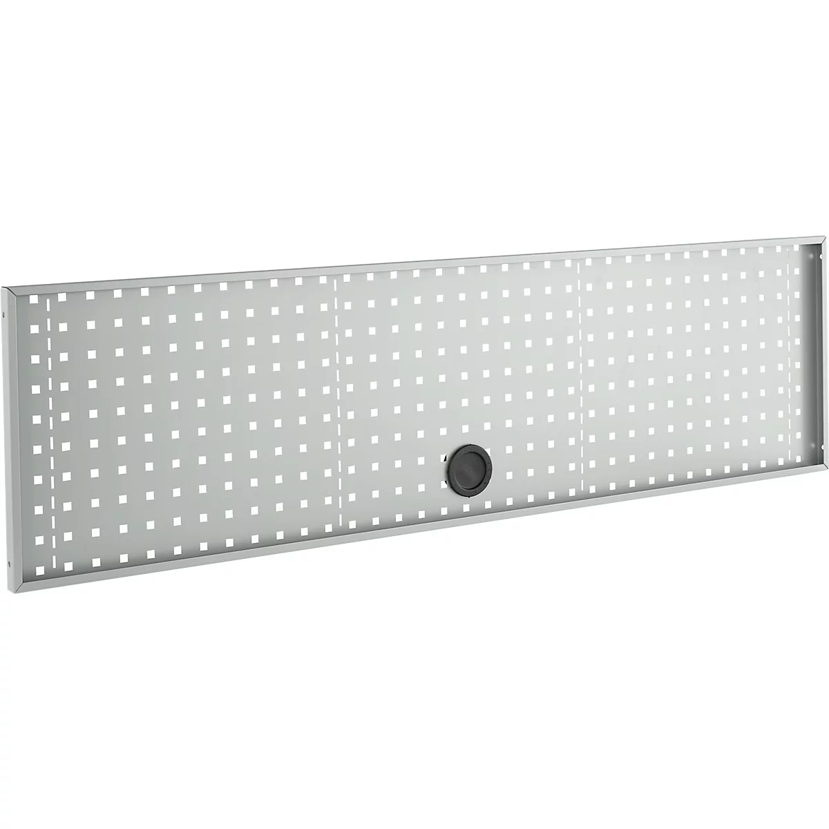 Schäfer Shop Pure Paroi perforée pour montage sur table AST31, jusqu'à 150 kg, L 2000 x H 380 mm, acier, gris clair